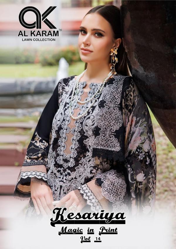 Alkaram Kesariya Vol-14 – Karachi Dress Material